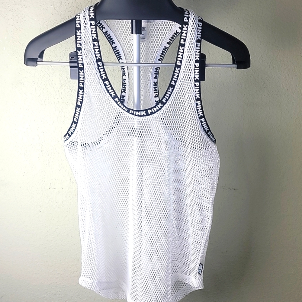 NWOT Victoria's Secret PINK mesh top!